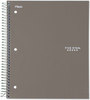 A Picture of product MEA-06050 Five Star® Trend Wirebound Notebook,  College Ruled, 8 1/2 x 11, White, 3 Subject 150 Sheets