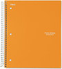 A Picture of product MEA-06050 Five Star® Trend Wirebound Notebook,  College Ruled, 8 1/2 x 11, White, 3 Subject 150 Sheets