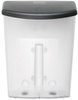 A Picture of product DEF-790901 deflecto® Outdoor Literature Box,  10w x 4-1/2d x 13-1/8h, Clear/Black