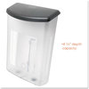 A Picture of product DEF-790901 deflecto® Outdoor Literature Box,  10w x 4-1/2d x 13-1/8h, Clear/Black