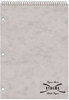 A Picture of product RED-31186 National® Porta-Desk™ Wirebound Notebooks,  College/Margin Rule, 8 1/2 x 11 1/2, White, 80 Sheets