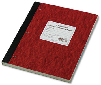 National® Duplicate Laboratory Notebooks,  Quadrille Rule, 9 1/4 x 11, White/Yellow, 200 Sheets