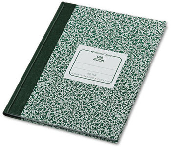 National® Lab Notebook,  Quadrille Rule, 7 7/8 x 10 1/8, White, 96 Sheets