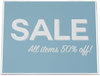 A Picture of product DEF-66701 deflecto® Slanted Desktop Sign Holder,  Plastic, 11 x 8 1/2, Clear