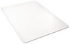 A Picture of product DEF-CM21242PC deflecto® Clear Polycarbonate All Day Use Chair Mat,  45 x 53