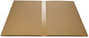 A Picture of product DEF-CM21112 deflecto® EconoMat® Non-Studded Anytime Use Chairmat for Hard Floors,  36 x 48 w/Lip, Clear