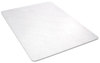 A Picture of product DEF-CM21112 deflecto® EconoMat® Non-Studded Anytime Use Chairmat for Hard Floors,  36 x 48 w/Lip, Clear