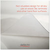 A Picture of product DEF-CM21112 deflecto® EconoMat® Non-Studded Anytime Use Chairmat for Hard Floors,  36 x 48 w/Lip, Clear