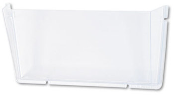 deflecto® Unbreakable DocuPocket® Wall Files,  Letter, Clear