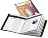 A Picture of product CRD-50232 Cardinal® ShowFile™ Presentation Book with Custom Cover Pocket,  24 Letter-Size Sleeves, Black
