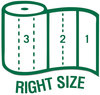 A Picture of product SEV-13722 Seventh Generation® 100% Recycled Paper Towel Rolls,  2-Ply, 11 x 5.4 Sheets, 156 Sheets/RL, 24 RL/CT