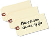 A Picture of product AVE-12306 Avery® Shipping Tags,  Paper, 5 1/4 x 2 5/8, Manila, 1,000/Box