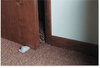 A Picture of product MAS-00972 Master Caster® Big Foot® Doorstop,  No Slip Rubber Wedge, 2 1/4w x 4 3/4d x 1 1/4h, Gray, 2/Pack