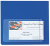 A Picture of product CLI-70238 C-Line® Self-Adhesive Business Card Holders,  Side Load, 3 1/2 x 2, Clear, 10/Pack