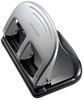 A Picture of product ACI-2240 PaperPro® inPRESS™ Three-Hole Punch,  40-Sheet Capacity, Black/Silver