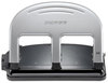 A Picture of product ACI-2240 PaperPro® inPRESS™ Three-Hole Punch,  40-Sheet Capacity, Black/Silver