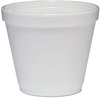 A Picture of product 193-112 Dart® Foam Container,  Foam, 8oz, White, 1000/Carton