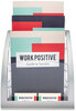 A Picture of product DEF-693745 deflecto® Three-Tier Literature Holder,  11-1/4w x 6-15/16d x 13-5/16h, Silver