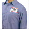 A Picture of product AVE-5095 Avery® Flexible Adhesive Name Badge Labels 3.38 x 2.33, White/Red Border, 400/Box