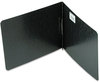 A Picture of product ACC-17921 ACCO Pressboard Report Cover with Tyvek® Reinforced Hinge Two-Piece Prong Fastener, 2" Capacity, 8.5 x 11, Black/Black