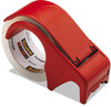 A Picture of product MMM-DP300RD Scotch® Compact and Quick Loading Dispenser for Box Sealing Tape,  3" Core, Plastic, Red