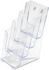 A Picture of product DEF-77701 deflecto® Multi Compartment DocuHolder®,  Four Compartments, 4-7/8w x 8d x 10h, Clear