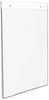 A Picture of product DEF-68201 deflecto® Classic Image® Single-Sided Wall Sign Holder,  Plastic, 8 1/2 x 11, Clear