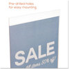 A Picture of product DEF-68201 deflecto® Classic Image® Single-Sided Wall Sign Holder,  Plastic, 8 1/2 x 11, Clear
