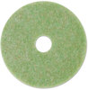 A Picture of product MMM-18044 3M™ TopLine 5000 Low-Speed Autoscrubber Floor Pads. 12 in. Green/Amber. 5/carton.