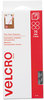 A Picture of product VEK-91302 Velcro® Sticky-Back® Hook & Loop Fasteners,  5/8 Inch Diameter, Clear, 75/Pack