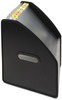 A Picture of product CLI-58810 C-Line® Vertical Expanding File,  13-Pocket, 10" Expansion, Letter, Poly, Black