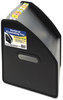 A Picture of product CLI-58810 C-Line® Vertical Expanding File,  13-Pocket, 10" Expansion, Letter, Poly, Black