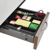 A Picture of product MMM-C71 3M Recycled Plastic Desk Drawer Organizer Tray,  Plastic, Black