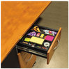 A Picture of product MMM-C71 3M Recycled Plastic Desk Drawer Organizer Tray,  Plastic, Black