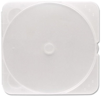 Verbatim® TRIMpak™ CD/DVD Cases,  Clear, 200/Pack