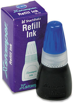 Xstamper® Refill Ink, 10ml-Bottle, Blue