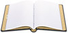 A Picture of product WLJ-039531 Wilson Jones® Looseleaf Corporation Minute Book,  Black Leather-Like Cover, 250 Unruled Pages, 8 1/2 x 14