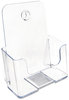 A Picture of product DEF-74901 deflecto® DocuHolder® for Countertop or Wall Mount Use,  6-1/2w x 3-3/4d x 7-3/4h, Clear