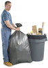 A Picture of product WBI-PLA3770 Platinum Plus® Can Liners,  Super Hexene Resin 30gal, 1.35 Mil, 30 x 36, 100/Carton