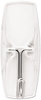A Picture of product MMM-17065CLRVPES Command™ Clear Hooks and Strips Medium, Plastic, 2 lb Capacity, 6 8 Strips/Pack