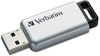 A Picture of product VER-98664 Verbatim® Store 'n' Go® Secure Pro USB Flash Drive,  16GB, Silver