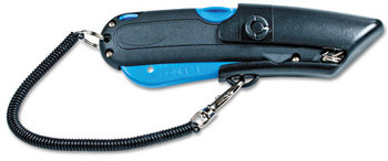 COSCO Easycut™ Self-Retracting Cutter,  Black/Blue