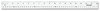 A Picture of product ACM-10564 Westcott® Clear Flexible Acrylic Ruler,  18", Clear