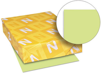 Neenah Paper Exact® Brights Paper, 8 1/2 x 11, Bright Green, 50 lb, 500 Sheets/Ream