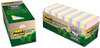 A Picture of product MMM-654R24CPAP Post-it® Greener Notes Original Recycled Note Pads Pad Cabinet Pack, 3" x Sweet Sprinkles Collection Colors, 75 Sheets/Pad, 24 Pads/Pack