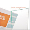 A Picture of product DEF-5991790 deflecto® Superior Image® Premium Green Edge Sign Holder,  Acrylic, 8 1/2 x 11, Clear