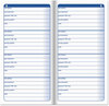 A Picture of product ABF-APJ99 Adams® Password Journal,  3 1/4 x 6 1/4, 192 Entries