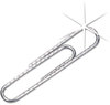 A Picture of product ACC-72500 ACCO Paper Clips Premium Heavy-Gauge Wire Jumbo, Smooth, Silver, 100 Clips/Box, 10 Boxes/Pack