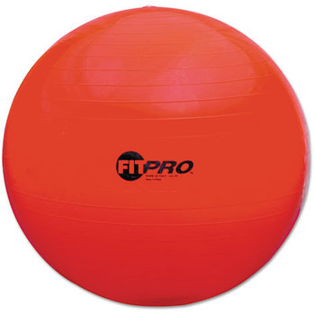 Champion Sports FitPro Ball Chair,  65cm, Red