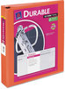 A Picture of product AVE-17014 Avery® Durable View Binder with DuraHinge® and Slant Rings 3 1" Capacity, 11 x 8.5, Blue